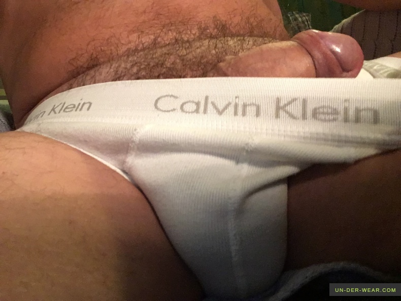 Calvin Kelin classic white briefs