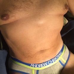 Andrew Christian grey sports brief
